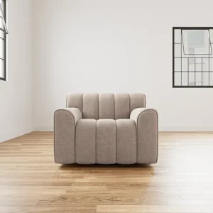 LIRA Fabric Swivel Armchair